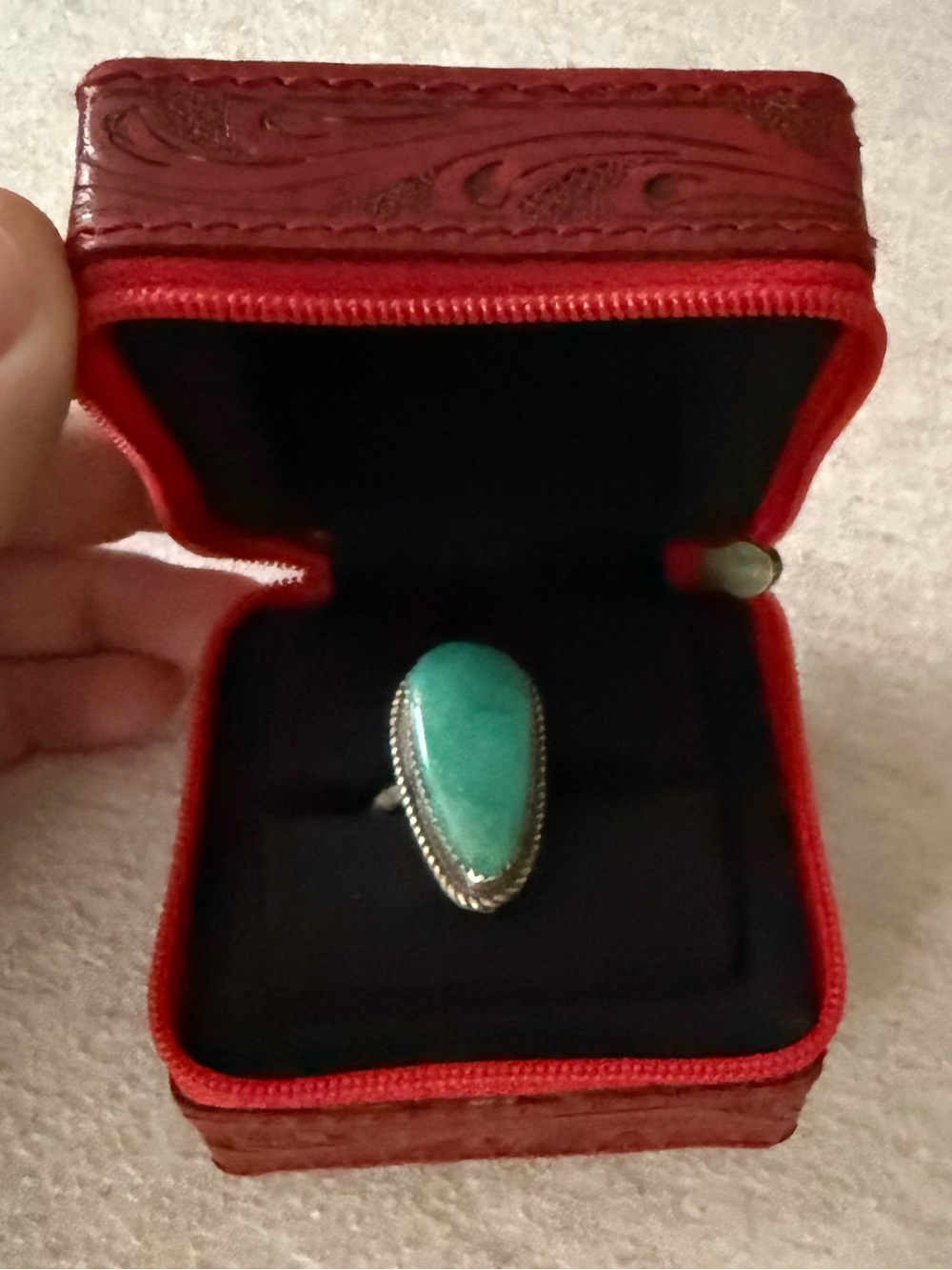 Donovan Nez Native Made Royston Ring Adjustable